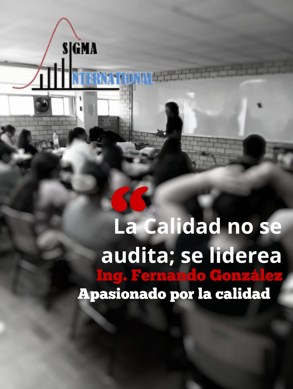 Imagen de Sigma International en una sesión de capacitación